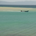 A travers le banc de sable