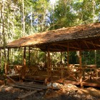 The restaurant before finishing off